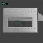 Aluminum Woodwork Scriber T Ruler Multifunction Square 45/90 Degree Gauge Angle Ruler Measuring Woodworking Tool