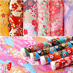 Origami Japanese Chiyogami Yunzen Paper, Hand-silk Screened Craft Paper For Gift Wrapping Box Doll Decoration 20 Sheets