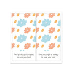 10-50pcs ' Especially For You' Rectangle Stickers 5*10cm Thank you Small Business Sticker Labels For Express Package Decor