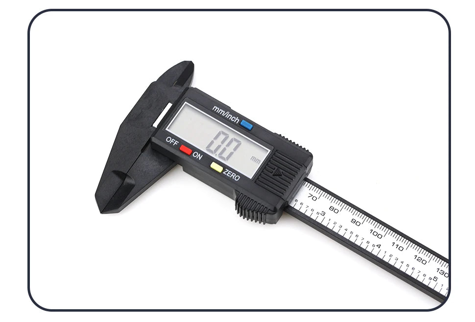 Digital Caliper Electronic Vernier Caliper Plastic Digital Ruler Calibrator Pachometer digital Micrometer Measuring Tool Caliber