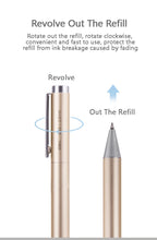 Deli Metal Gel Pen Rollerball Caneta ручка Ballpoint 0.5MM Signing Pens for Office Students Business Stationary Supplies