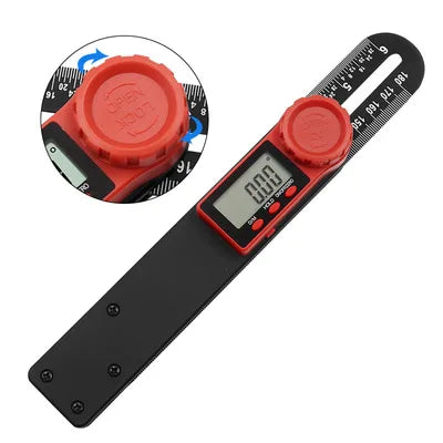 Digital Angle Rulers Gauges Tri Square Sliding T-Bevel Square Level Measuring Tool Wooden Marking Gauge Protractor
