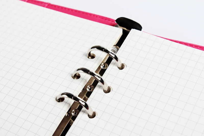 Diary 2025 Classic 6 Holes Binder Notebook Inner Paper Core/refilling Inner Papers:line,grid,dots,list,daily Weekly Monthly Plan