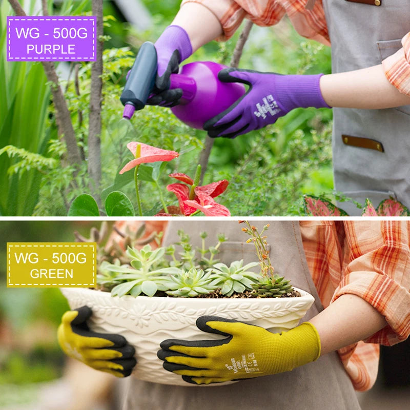 Garden Nitrile Gloves Latex Cleaning Food Gloves Universal Household Garden Cleaning Gloves Home Cleaning Rubber Glove