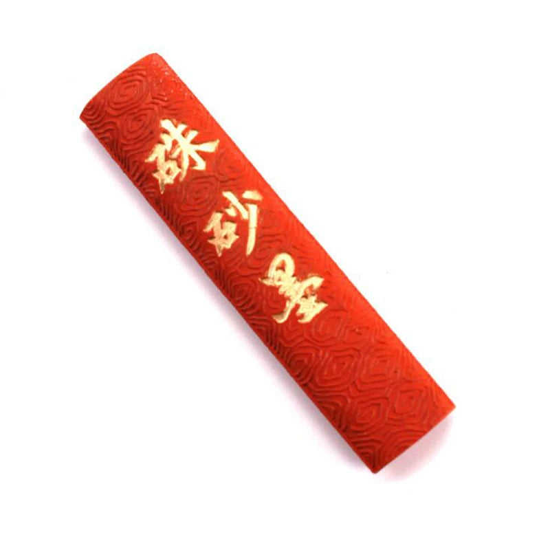 1pcs Hukaiwen Chinese Cinnabar Red Sumi-E ink Painting Ink Stick Set Calligraphy Brushes