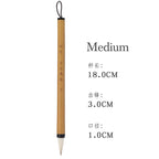 3 Pcs Chinese Calligraphy Paint Brush Wool Hair Painting Brushes Set for Traditional Ink Watercolor Darwing Art Supplies