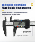 Digital Caliper Electronic Vernier Caliper Plastic Digital Ruler Calibrator Pachometer digital Micrometer Measuring Tool Caliber