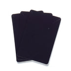 50pcs 6x9cm Earrings Necklaces Display Cards Ear Studs Blank Kraft Paper Card for Jewelry Packaging Hang Price Tag Card Holder