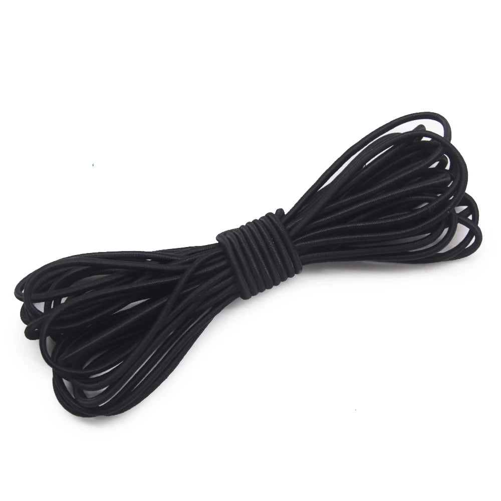 2.5mm Elastic Rope Elastic Band Shock Cord Bungee Rubber Band Stretch Thread for Garment Accessory Craft Handmade DIY