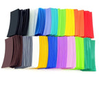 20/100/300pcs 18650/21700/26650 Lipo Battery Wrap PVC Heat Shrink Tube Precut Insulated Film Protection Cover Case Pack Sleeving