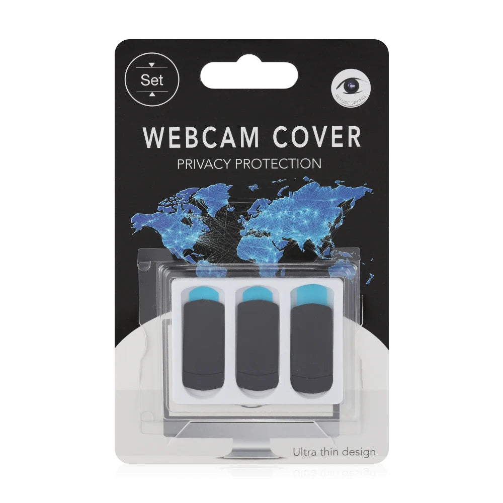 3pcs/Pack Webcam Cover Slider Shutter Universal Privacy Security Camera Sticker for Laptop Phone Tablet Computer