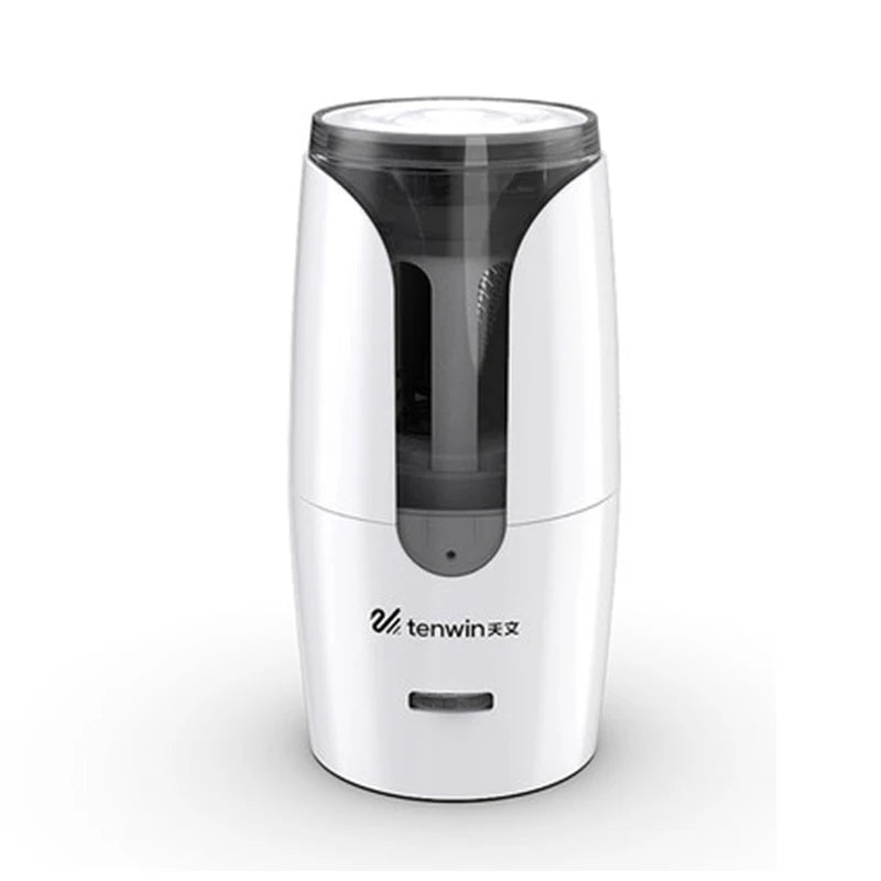 Tenwin 8028 Electric Pencil Sharpener Automatic Mechanical Pencil Sharpener Thick/Fine Nib/Tip Adjustable Student Sketch Drawing