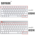 Desktop PC for Apple Bluetooth Wireless keybord MLA22LL/ A1644 A1314 IMAC Keyboard cover Protector Silicone Cover US/EU Version