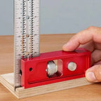 T-type Hole Ruler Professional Combination Square Angle Ruler Adjustable Protractor Right Angle Ruler Carpenter Measuring Tools