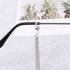 New Fashion Women Eyeglass Chain Hollow Star Pearl Beaded Sunglasses Reading Glasses Lanyard Eyewear Holder Neck Strap Rope