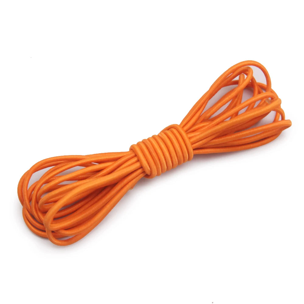 2.5mm Elastic Rope Elastic Band Shock Cord Bungee Rubber Band Stretch Thread for Garment Accessory Craft Handmade DIY