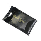 50PCS Thank You Pink Poly Mailer Adhesive Envelopes Bag DIY Logo T-shirt Underwear Dress Leggings Toys Shipping Portable Pouches