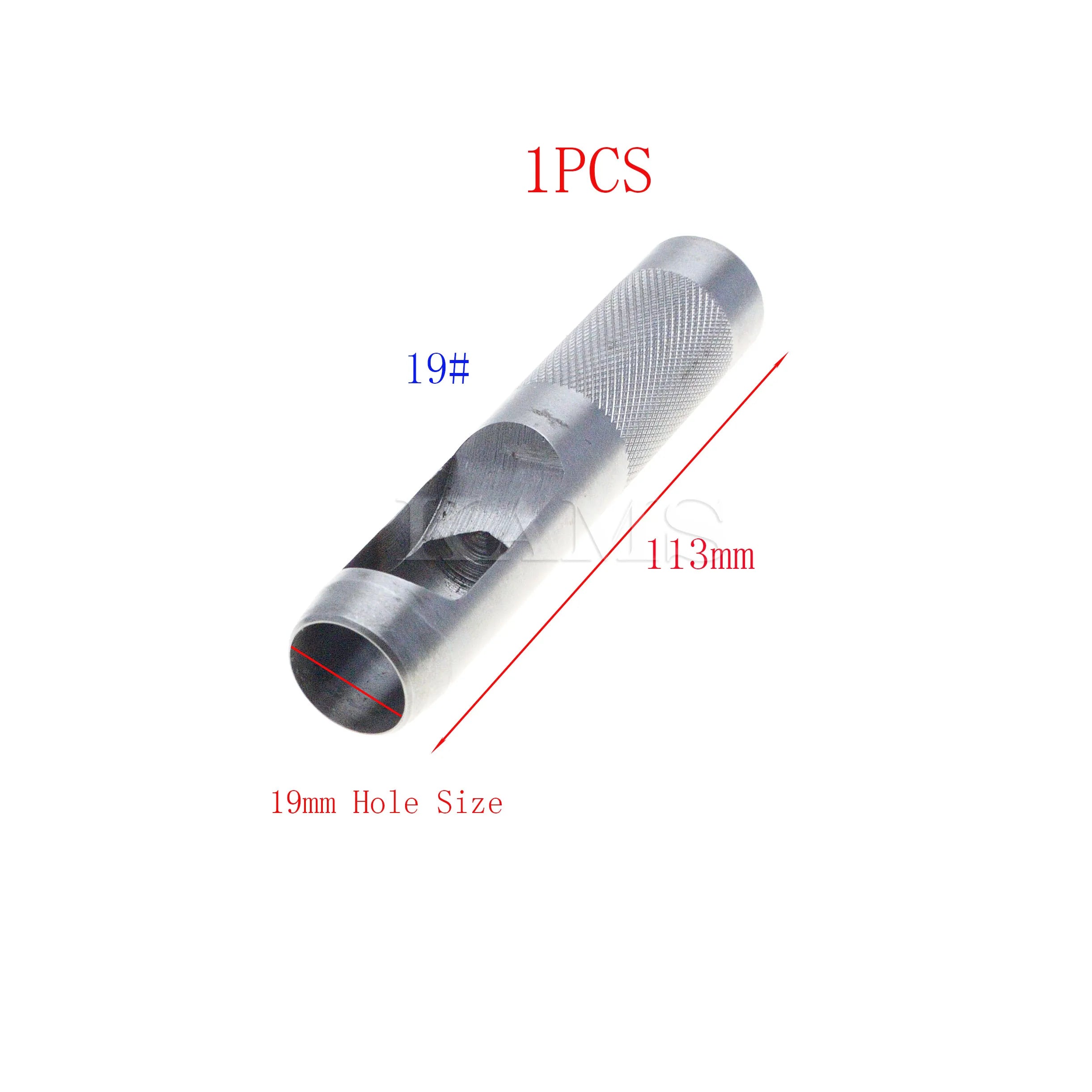 25 Size Pick Leather Tools Leather Punch Leathercraft Hole Craft Set Hollow Puncher Belt Punch 1.0mm-25mm for Clothing Canvas