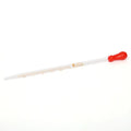 0.5ml 1ml 2ml 3ml 1PC Borosilicate Glass Dropper Graduated Pipette Laboratory Liquid Pipettors Red Rubber Head Glassware Pipet