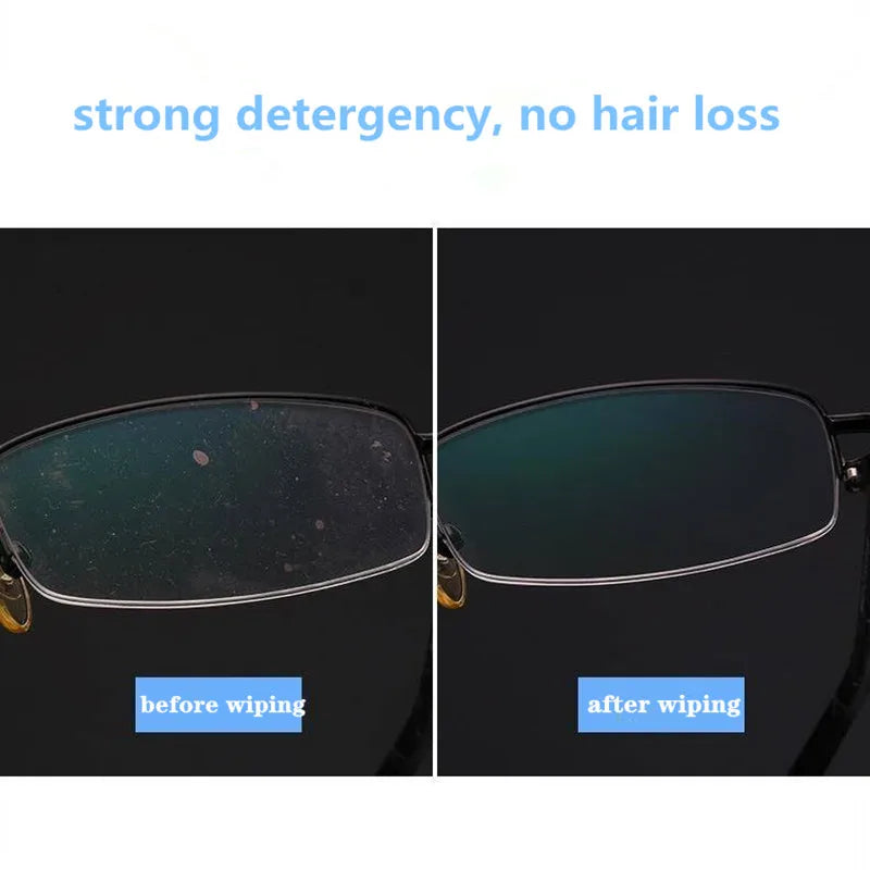 10pcs/lots High Quality Chamois Glasses Cleaner Microfiber Cleaning Cloth For Lens Phone Screen Cleaning Wipes
