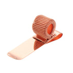 1 PCS Spring Pen Clip Metal Pencil Holder Single Hole Double Opening Triple Orifice Elastic Loop Portable Writing Stationery