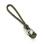 Supretu Men Vikings Lanyard Keychain Spartan Warrior Accessories Woven Rope Knife Car Keyring Handmade Bag Pendant Jewelery Gift