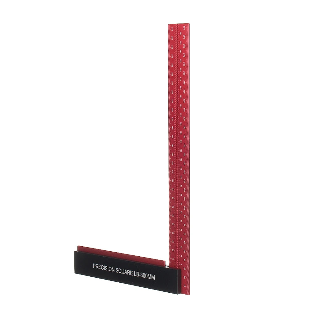 Precision Square 300mm T Speed Measurements Ruler for Measuring and Marking Woodworking Carpenters Framing Carpentry Use