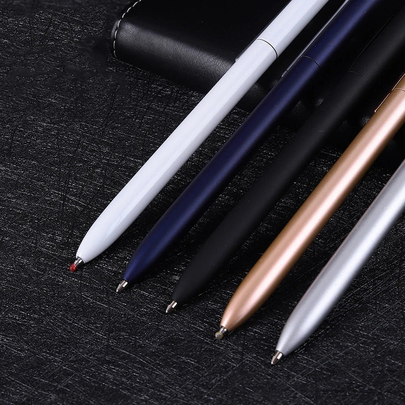 Metal Rotating Gel Pen Sign Pen with Refills for Xiaomi Metal Sign Pens 0.5MM Smooth Low-Key Elegant and Firm Office Business
