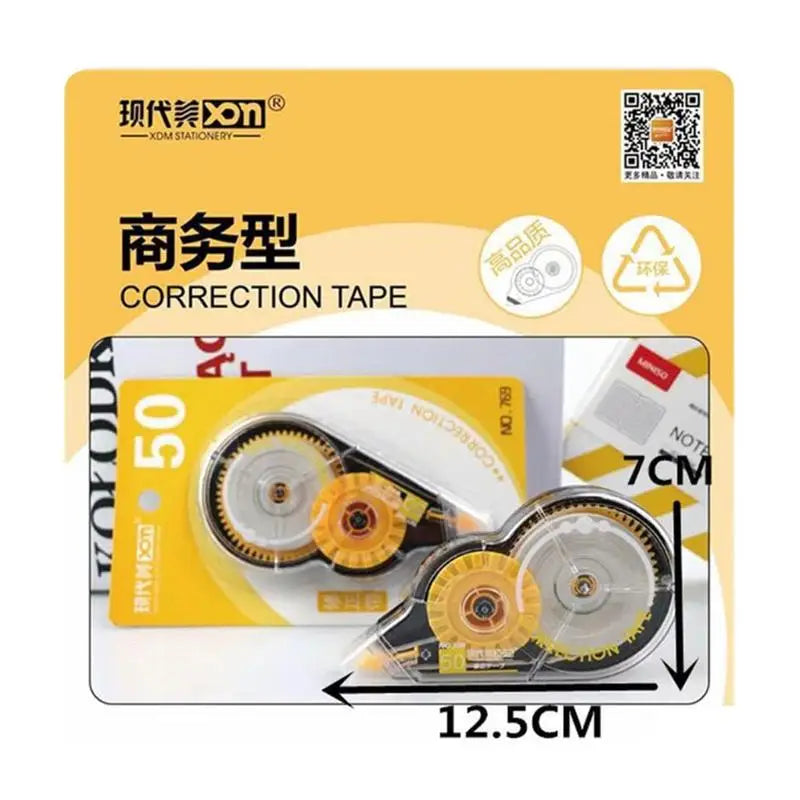 Large-capacity Correction Tape 50m Long Roller Text For A Correction Typos Writing Variety Paper Of To Data Use Suitable Ea C1I3