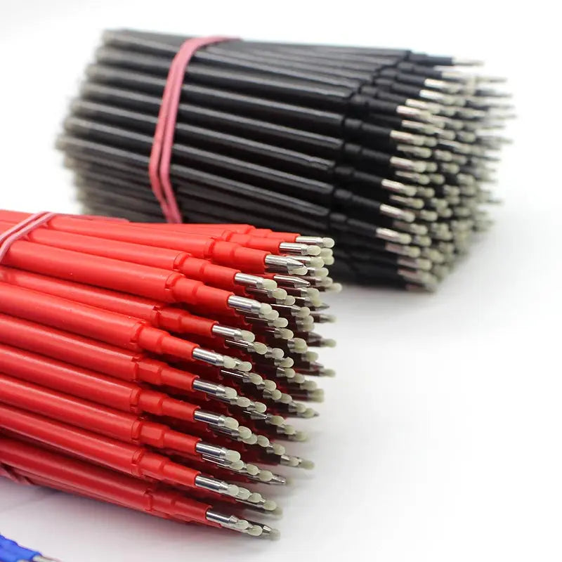 5Pcs/30Pcs Erasable Gel Pen Refill 0.7mm Replacement Office School Writing Stationery Accessory 8 Color Ink Washable Handle Rods