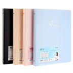 Piano Music Binder A4 3-Rings Sheet Music Folder Transparent Sleeves Music Scores A4 Folder With Rings
