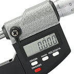 IP54 0.001mm Electronic Outside Micrometer 0-25mm Digital Micrometer Caliper Gauge Meter Micrometer Carbide Tip Measure Tools