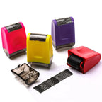 Hot Sale Roller Identity Theft Protection Stamp For Guarding Your Id Privacy Confidential Data Portable Craft Supplies RE