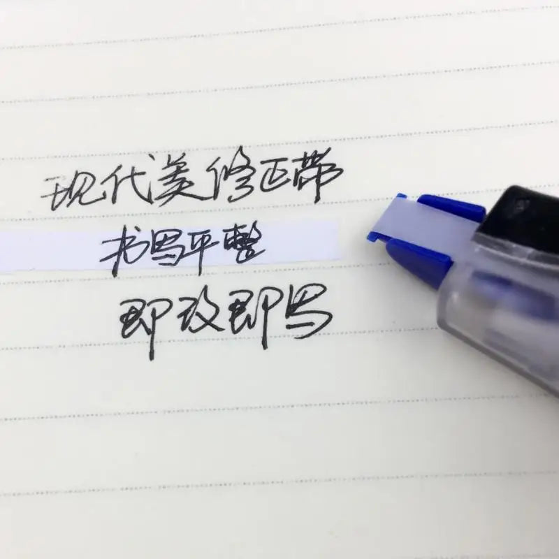 Large-capacity Correction Tape 50m Long Roller Text For A Correction Typos Writing Variety Paper Of To Data Use Suitable Ea C1I3