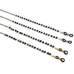 Skyrim Elegant Clear Zicron Crystal Beaded Lanyand for Glasses Sunglassess Chain Eyeglasses Strap Rope Eyewear Cord Accessories