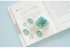 MINKYS Kawaii 10pcs/lot Strawberry Lemon Carrot Metal Paper Clip Christmas Song Decorative Bookmark Binder Clips Stationery