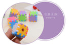 Kawaii Creative Blocks Pencil Sharpener Stationery School Office Supplies Novelty Gift Cube Funny