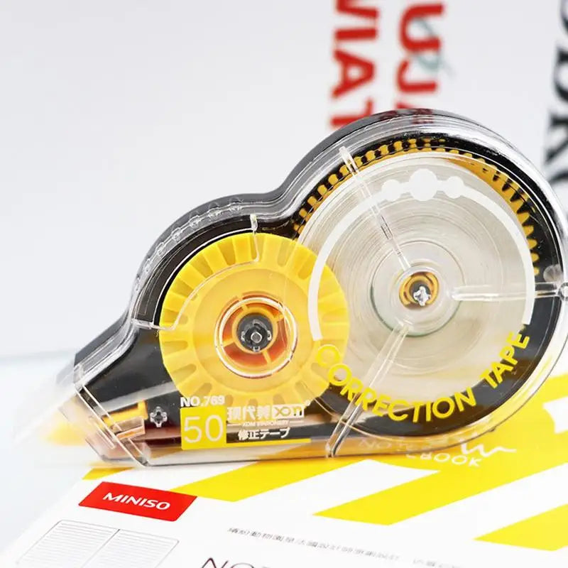 Large-capacity Correction Tape 50m Long Roller Text For A Correction Typos Writing Variety Paper Of To Data Use Suitable Ea C1I3