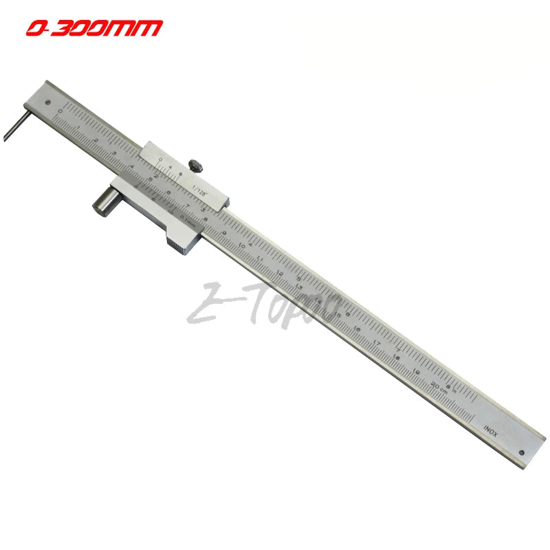 200mm 300mm 400mm 500mm Stainless Steel Parallel Marking Vernier Caliper Marking Gauge with Carbide Scriber Marking Gauge Tool