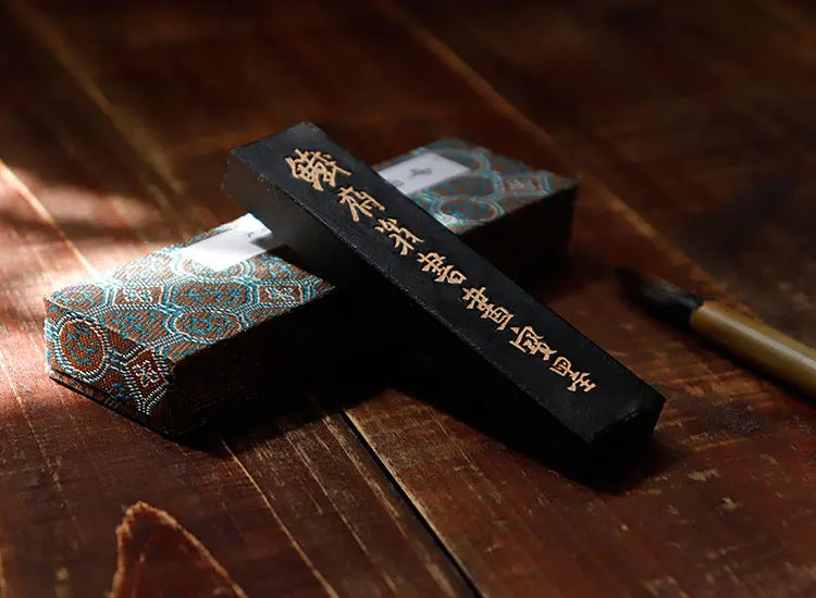 Chinese traditional ink stick Solid Paint calligraphy Sumi e ink Anhui Oldhukaiwen ink Painting Black Ink Block You Yan 101