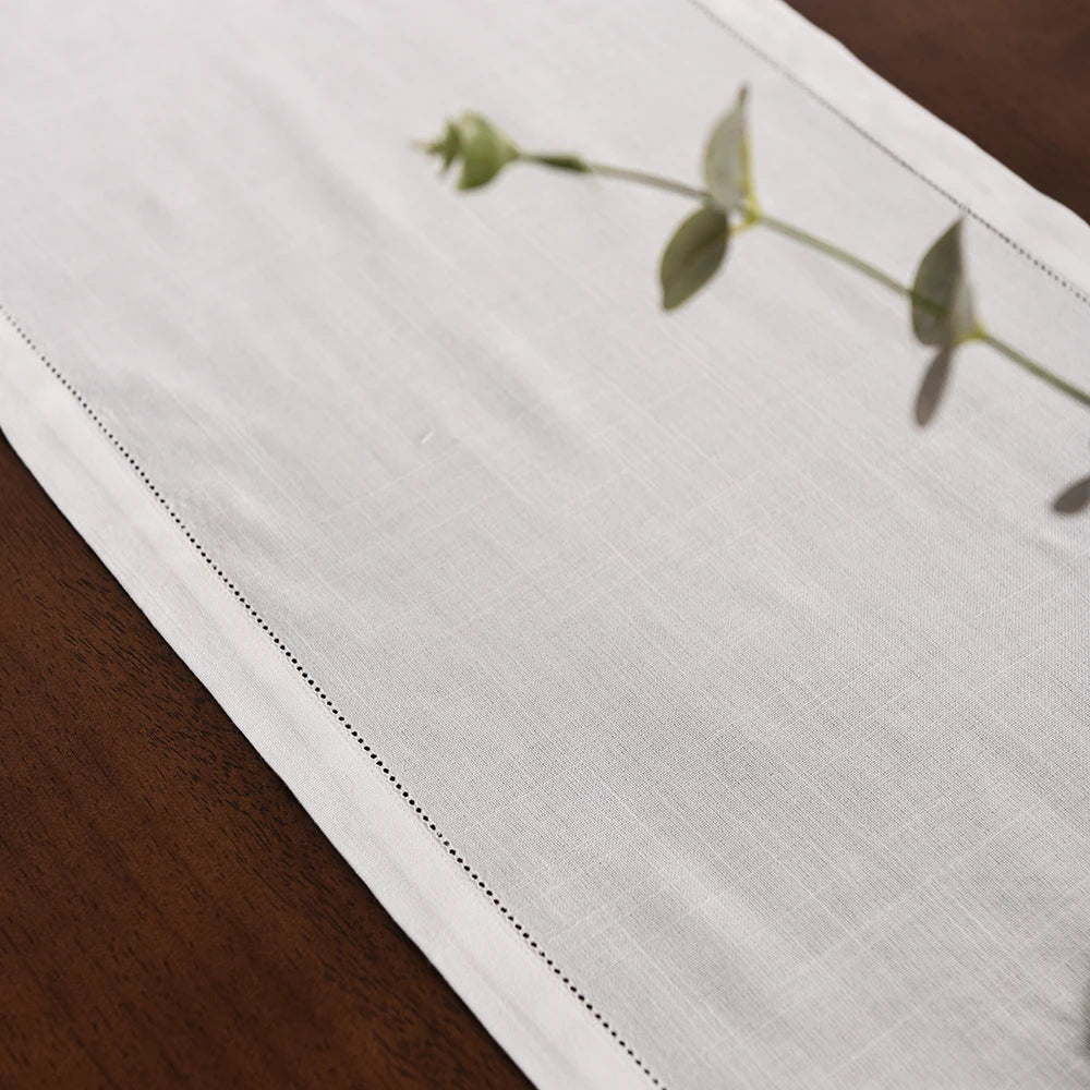 12pcs Table Napkins Wedding Party Dinner Table White Cloth Napkin Restaurant Home Napkins Cotton Linen Handkerchie 4 Size