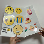 10/50pcs Waterproof sticker paper A4 Laser Inkjet Printer Paper White Glossy Transparent  Self Adhesive Sticker Label Copy Paper