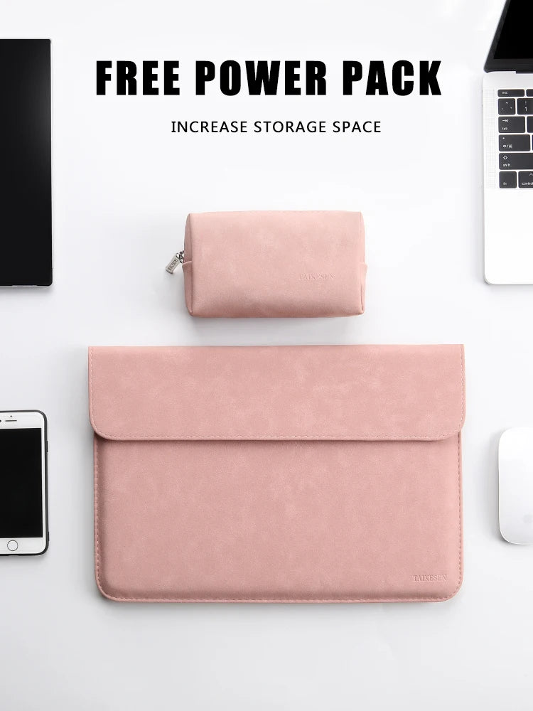 Laptop Sleeve Bag Cases For Macbook Pro Air 13.3 M1 M2 13.6 11 14 16 15 XiaoMi 15.6 Notebook Cover HP Matebook Shell Accessories