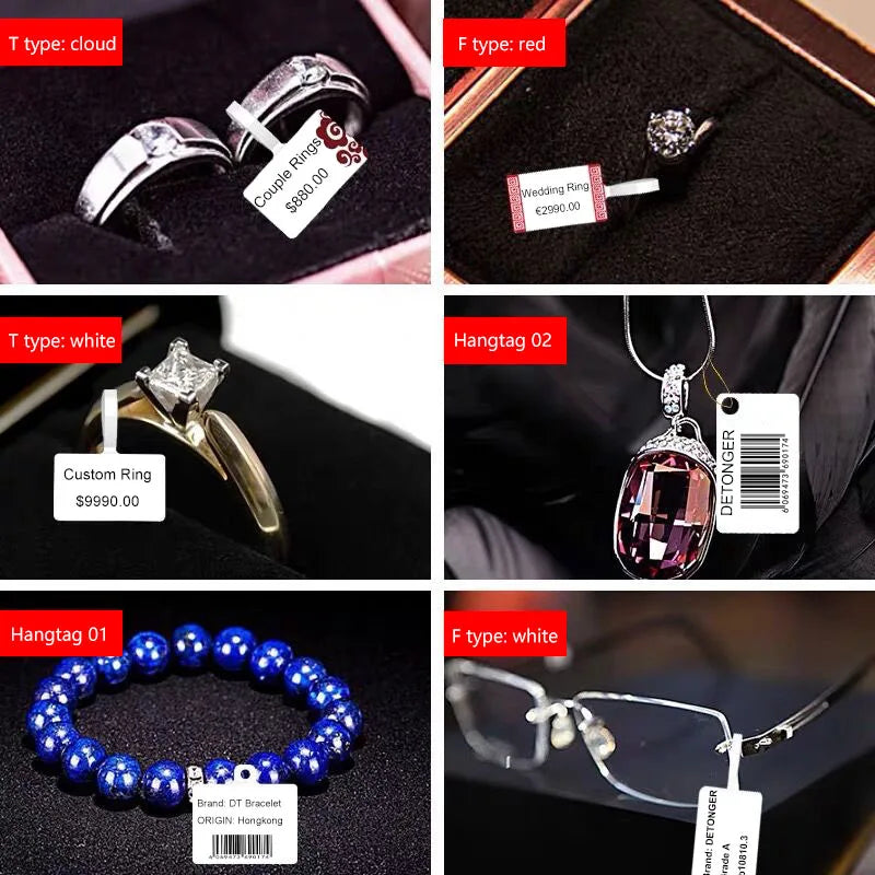 DETONGER DP23S Barcode QR Code Clothes Jewelry Price Tag Printer Android iOS Bluetooth Connection PC Printer