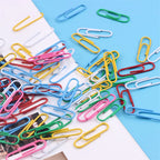 High Quality Golden Notebook Bookmark binder Paperclips Accessories Paper Clips Binding Office Stationary Supplies