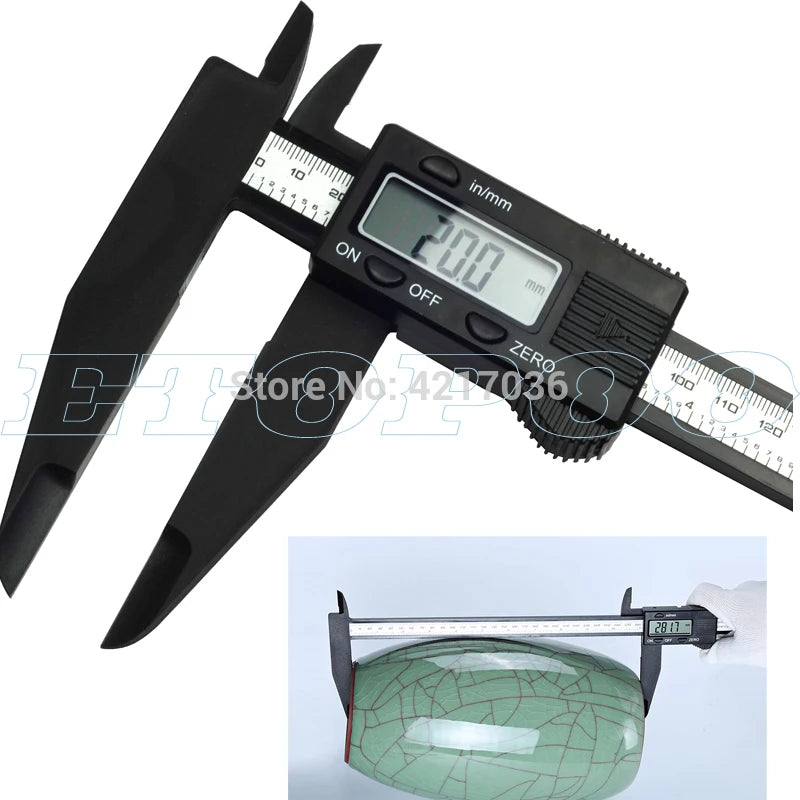 12inch 300mm Electronic Digital Caliper Big LCD Plastic Digital Vernier Caliper with Long Jaw Micrometer Gauge