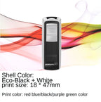 Rectangle Pocket Self Inking Engraving Rubber Stamp Hold DIY Material for Laser Engraving Stamping Machine