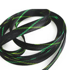 20/50/100M PET Expandable Braided Cable Sleeve Wire Protecting Insulation Sheathing Cable Protective Sleeve 4/6/8/10/12/15/20mm