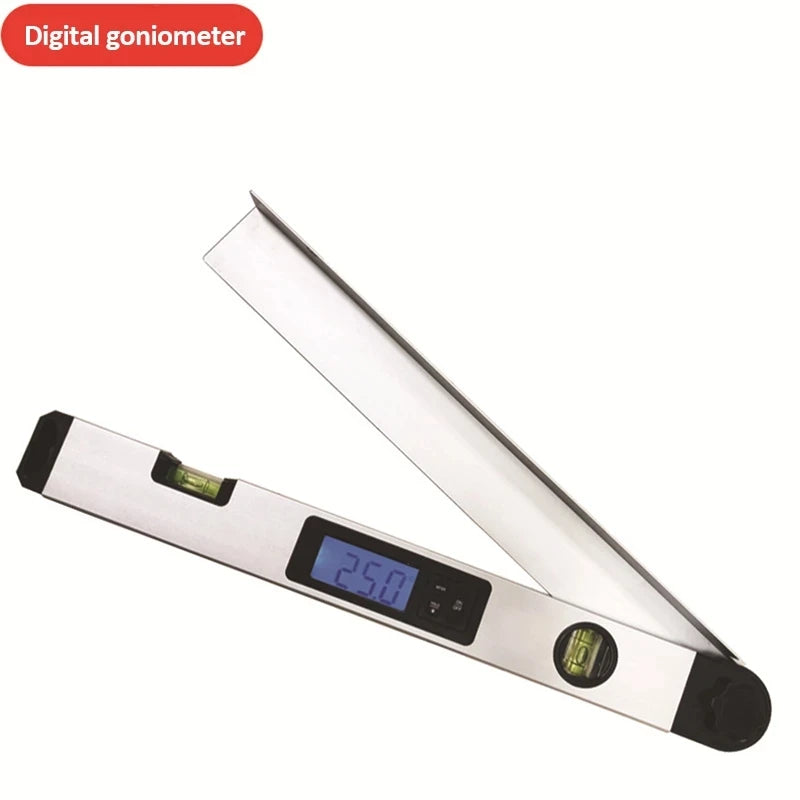 0-230 Degree Digital Protractor 400mm 16inch Range Finder Digital Angle Finder Level Digital Spirit Level Angle Finder Meter