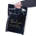 50PCS Thank You Pink Poly Mailer Adhesive Envelopes Bag DIY Logo T-shirt Underwear Dress Leggings Toys Shipping Portable Pouches